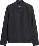 Johnston & Murphy Pattern Zip Jacket