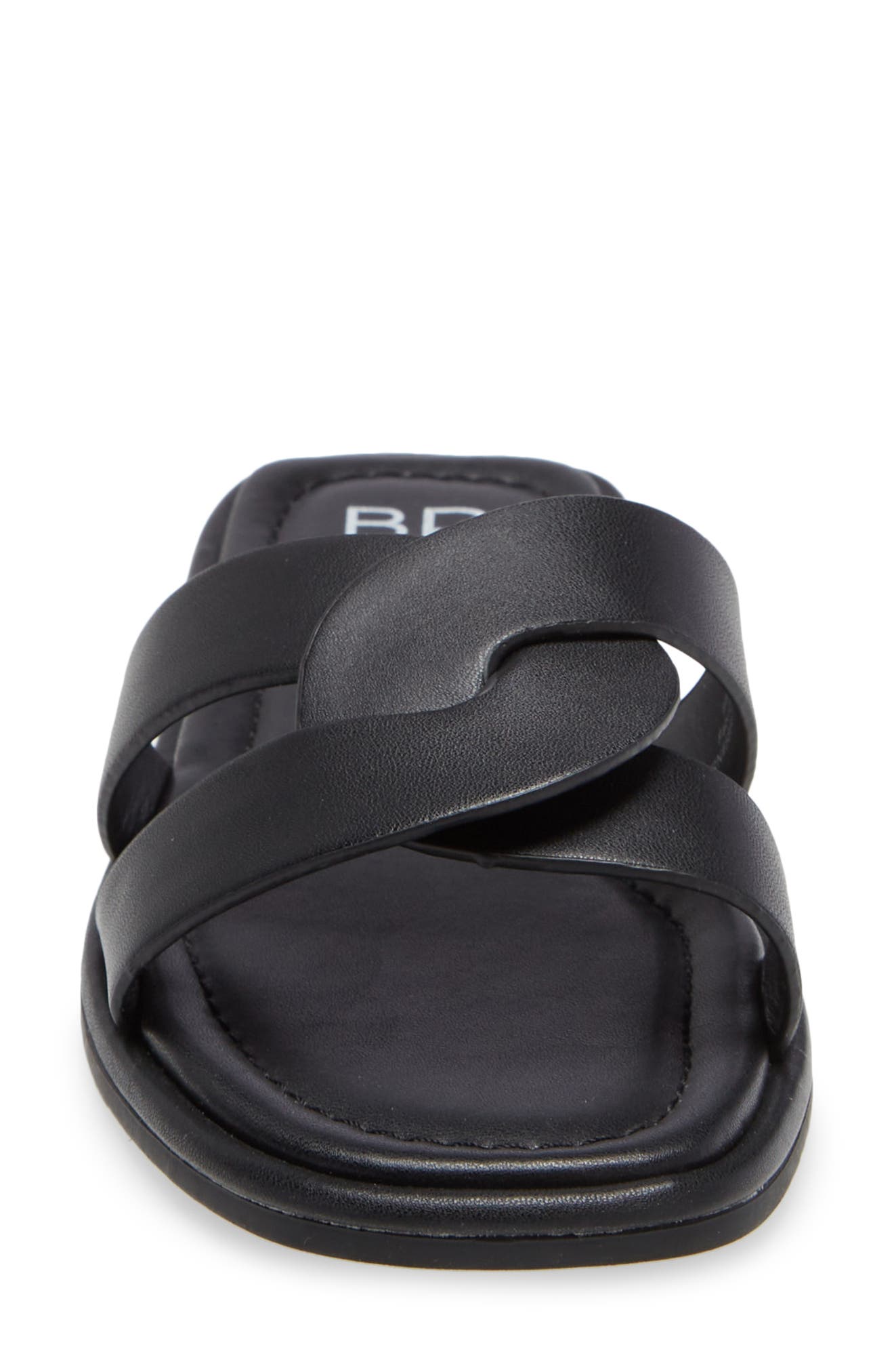 BP. Ariya Faux Leather Slide Sandal, Alternate, color, 