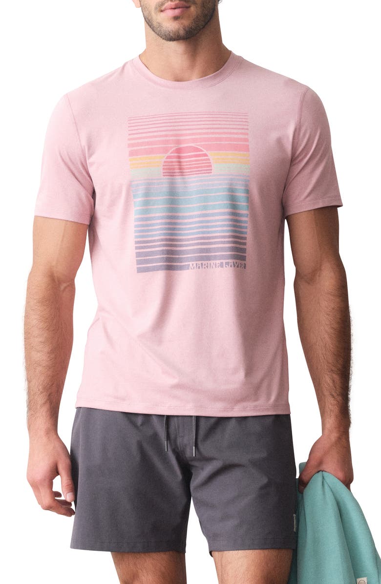 Marine Layer Sport Graphic T-Shirt, Main, color, Lilas