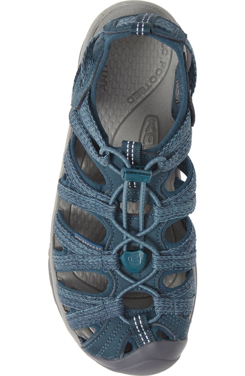 KEEN 'Whisper' Water Friendly Sport Sandal, Alternate, color, Smoke Blue