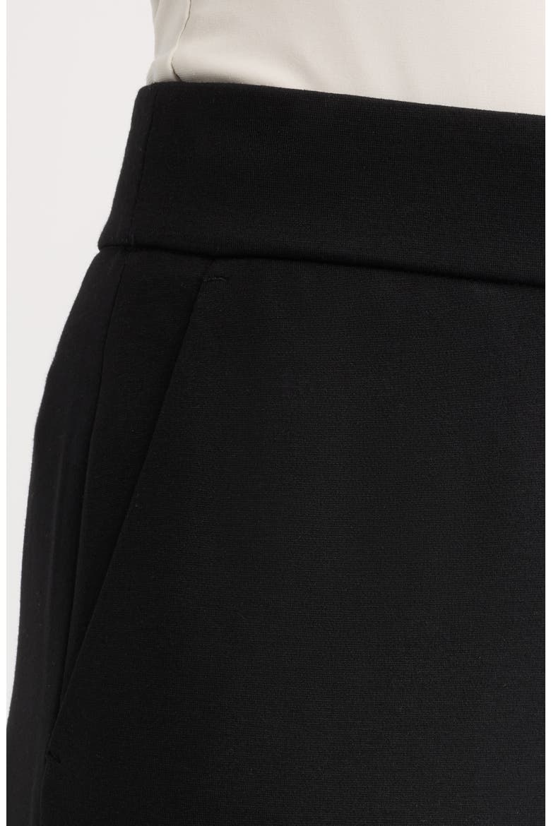 Wide Leg Cropped Pants, Alternate, color, ANNE BLACK