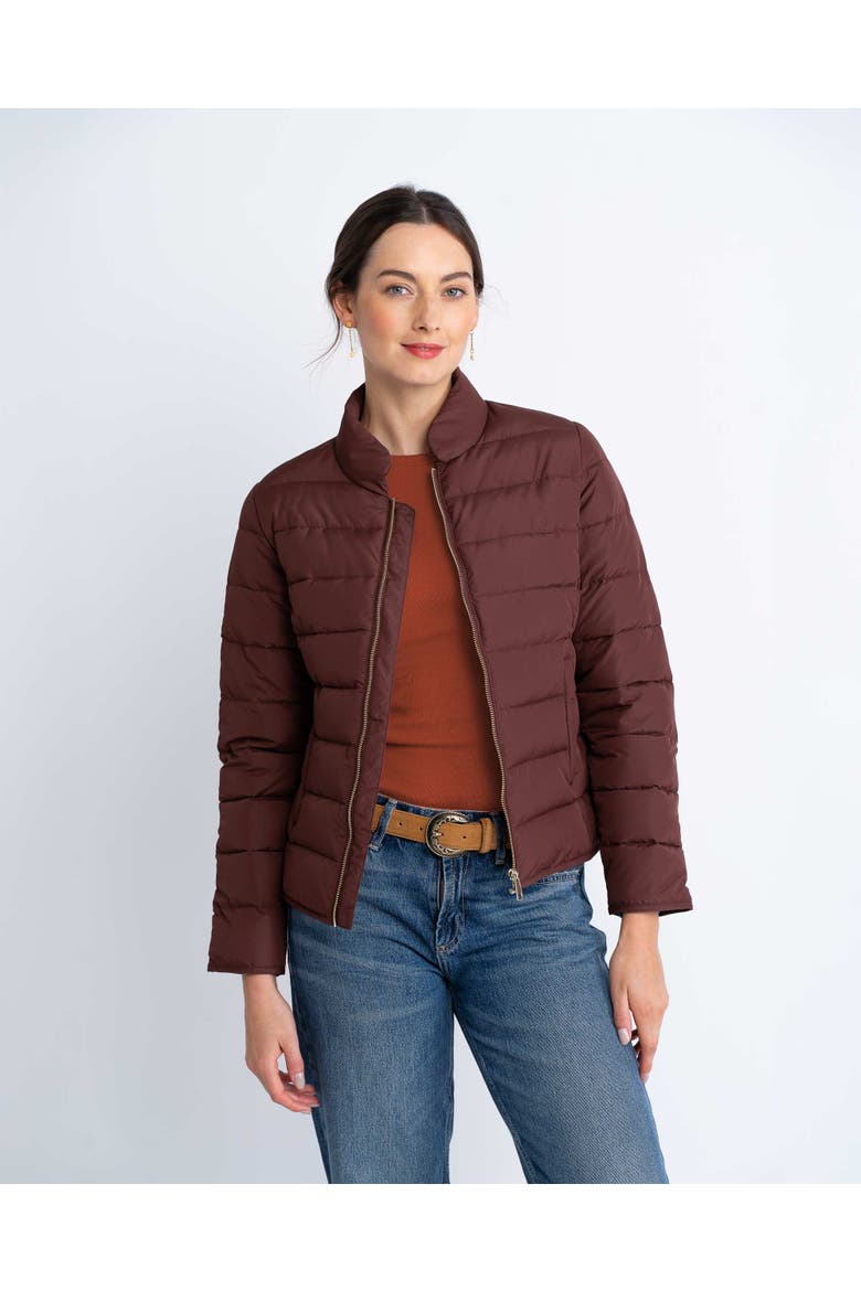 Kaitlyn Quilted Jacket, Main, color, Cocoa