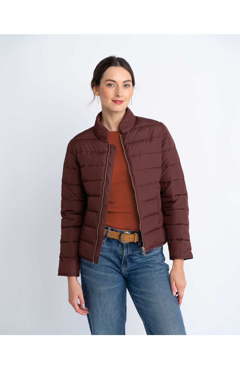 Kettlewell Kaitlyn Quilted Jacket, Main, color, Cocoa
