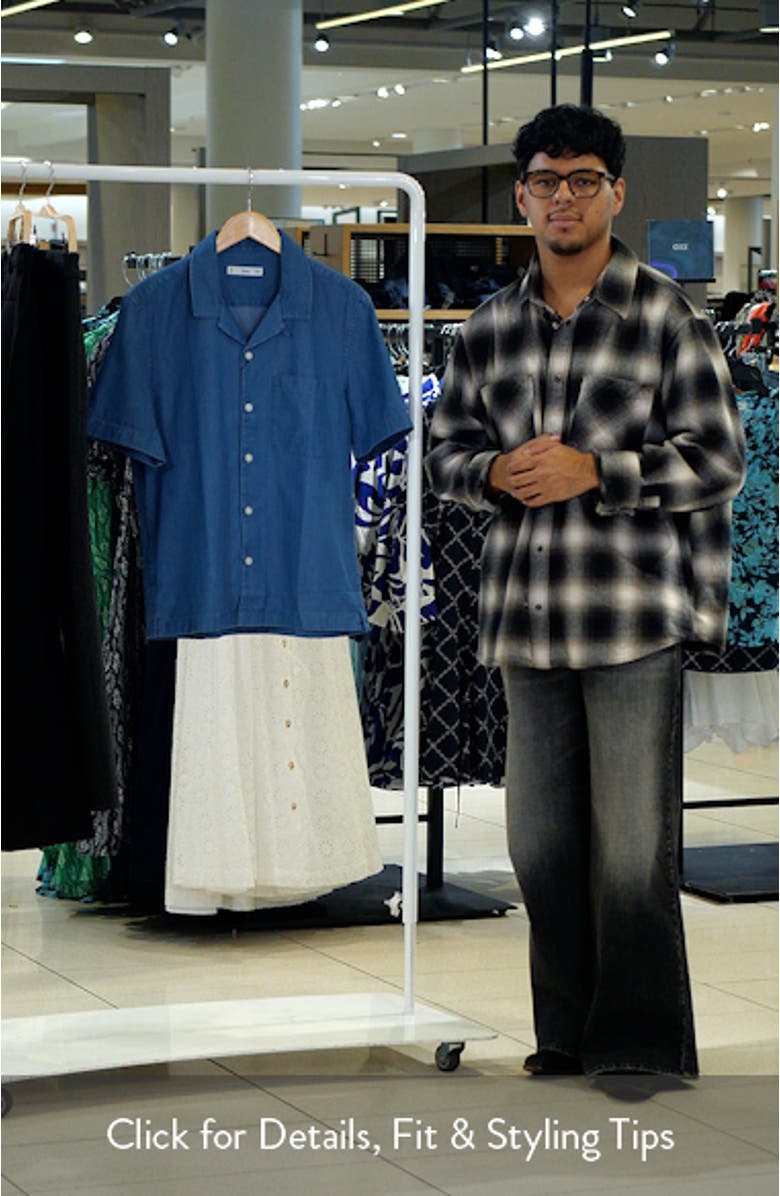 Cotton Denim Camp Shirt, sales video thumbnail