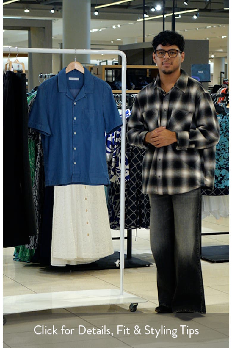 Cotton Denim Camp Shirt video