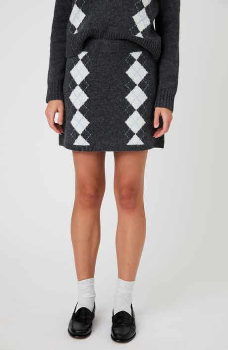 Argyle Miniskirt