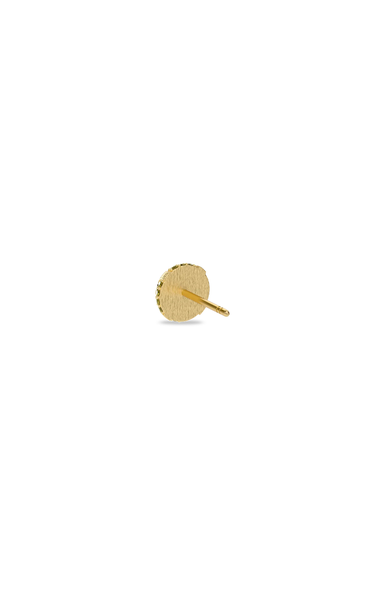 PASCAL The Tennis Ball Stud Earring, Yellow Diamond Pavé, Alternate, color, Gold / Yellow Diamond