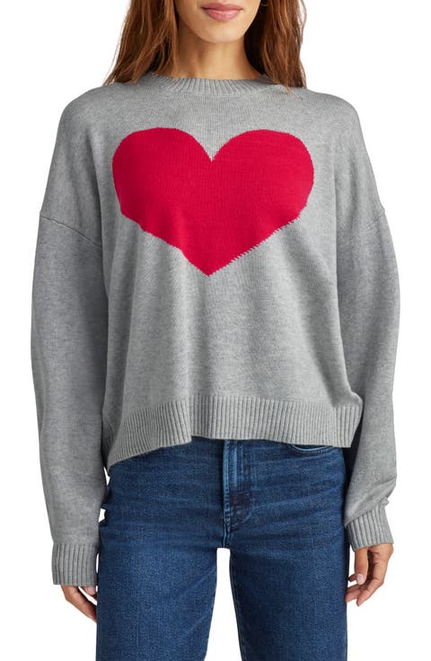 Layton Love Heart Intarsia Sweater