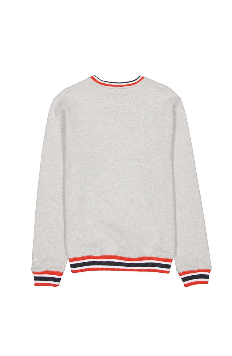 New Era Men's New Era Heather Gray San Francisco Giants Throwback Classic Pullover Sweatshirt, Alternate, color, 