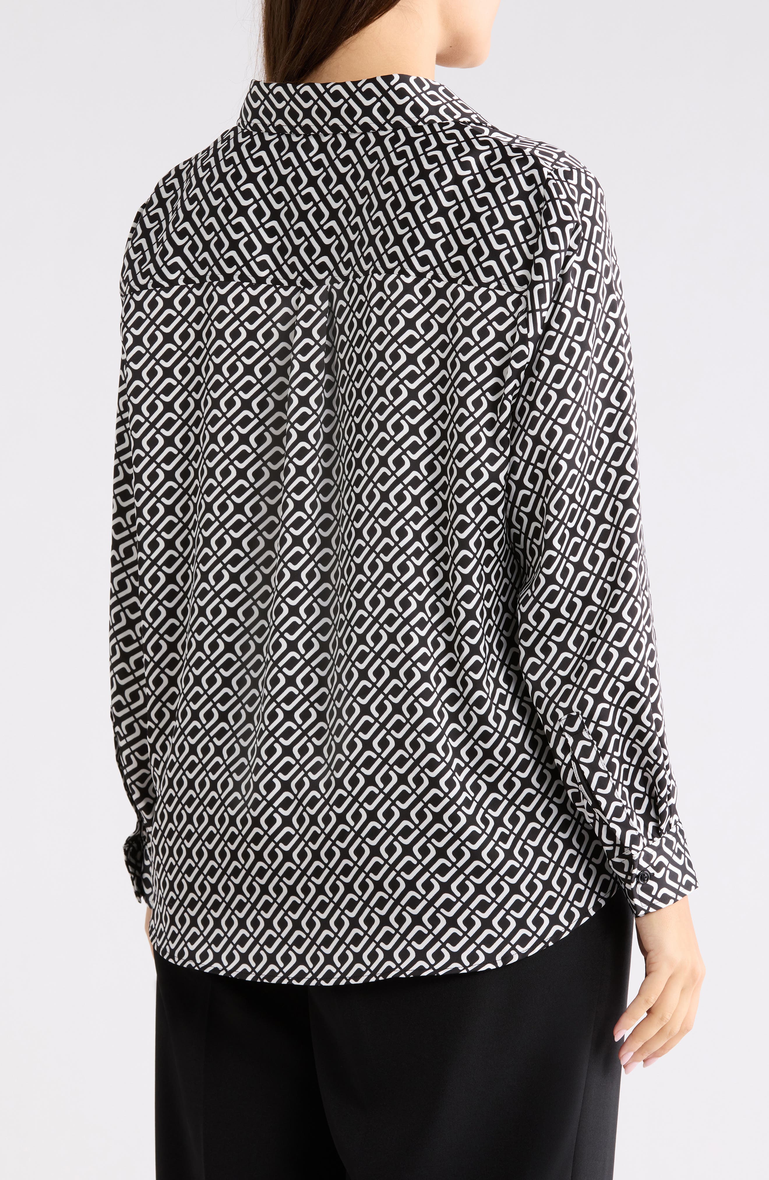 Long Sleeve Button-Up Shirt - image 2