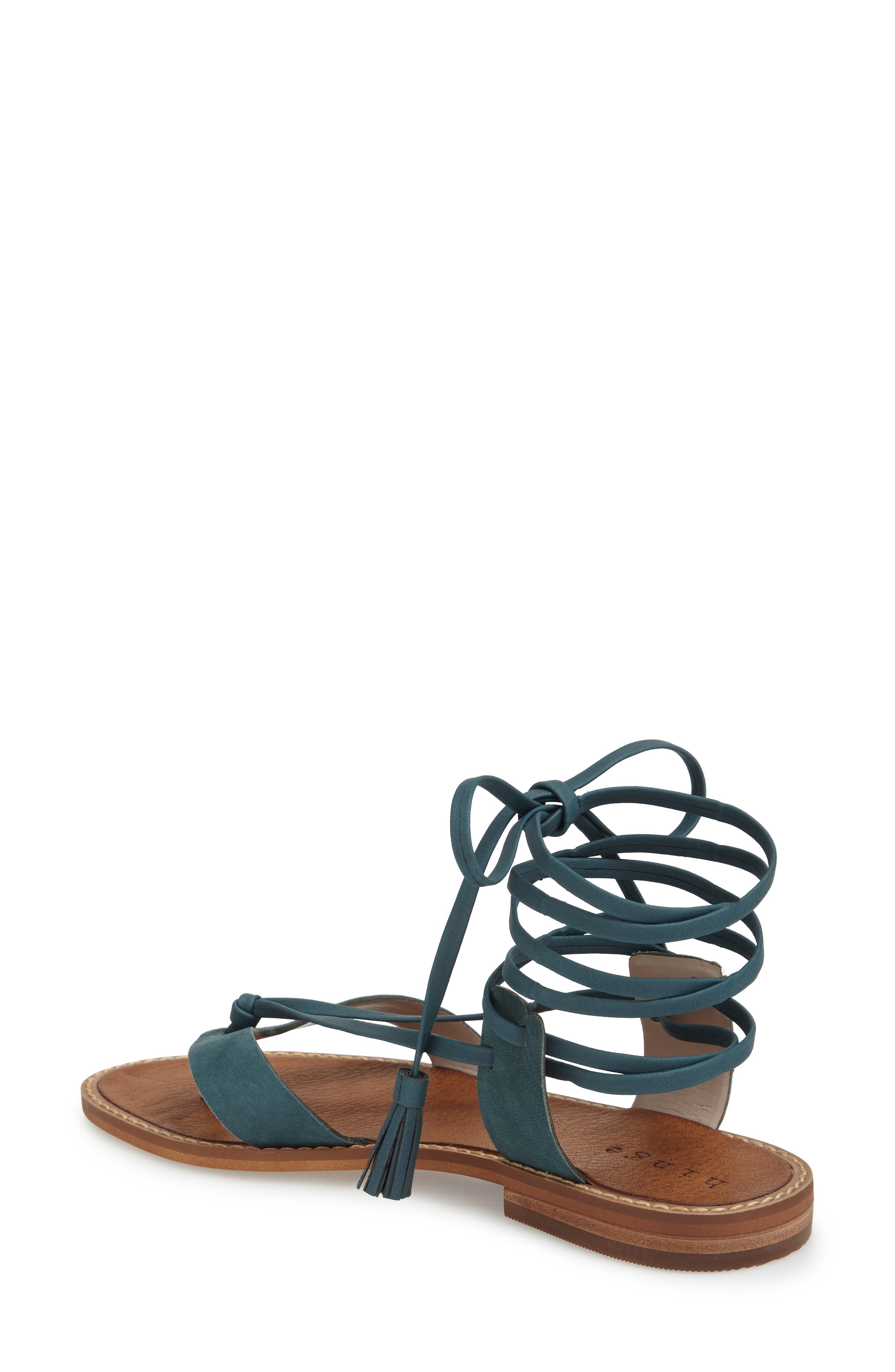 Hinge 'Avery' Wraparound Strap Sandal, Alternate, color, 