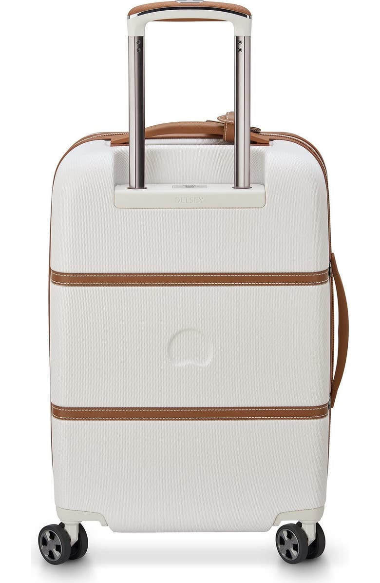 Delsey Paris Chatelet Air 2.0 Carry on 21 Inch Hardside Luggage with Spinner Wheels, Alternate, color, Angora