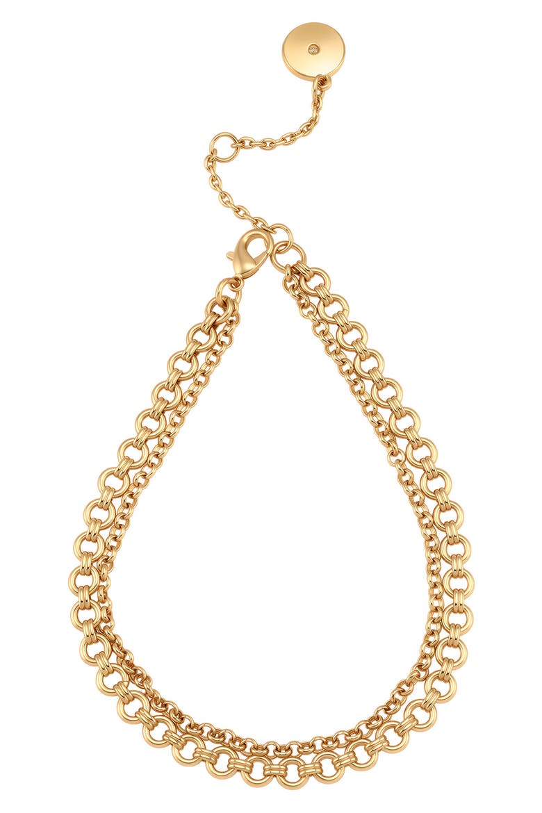 Chain Anklet, Alternate, color, GOLD