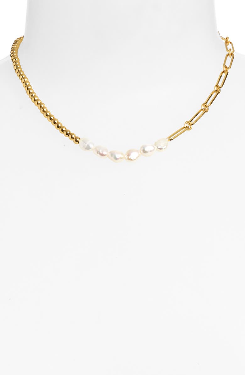 Madewell Over the Moon Earrings & Necklace Box Set, Alternate, color,