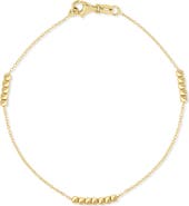 Bony Levy 14k Gold Bead Chain Bracelet