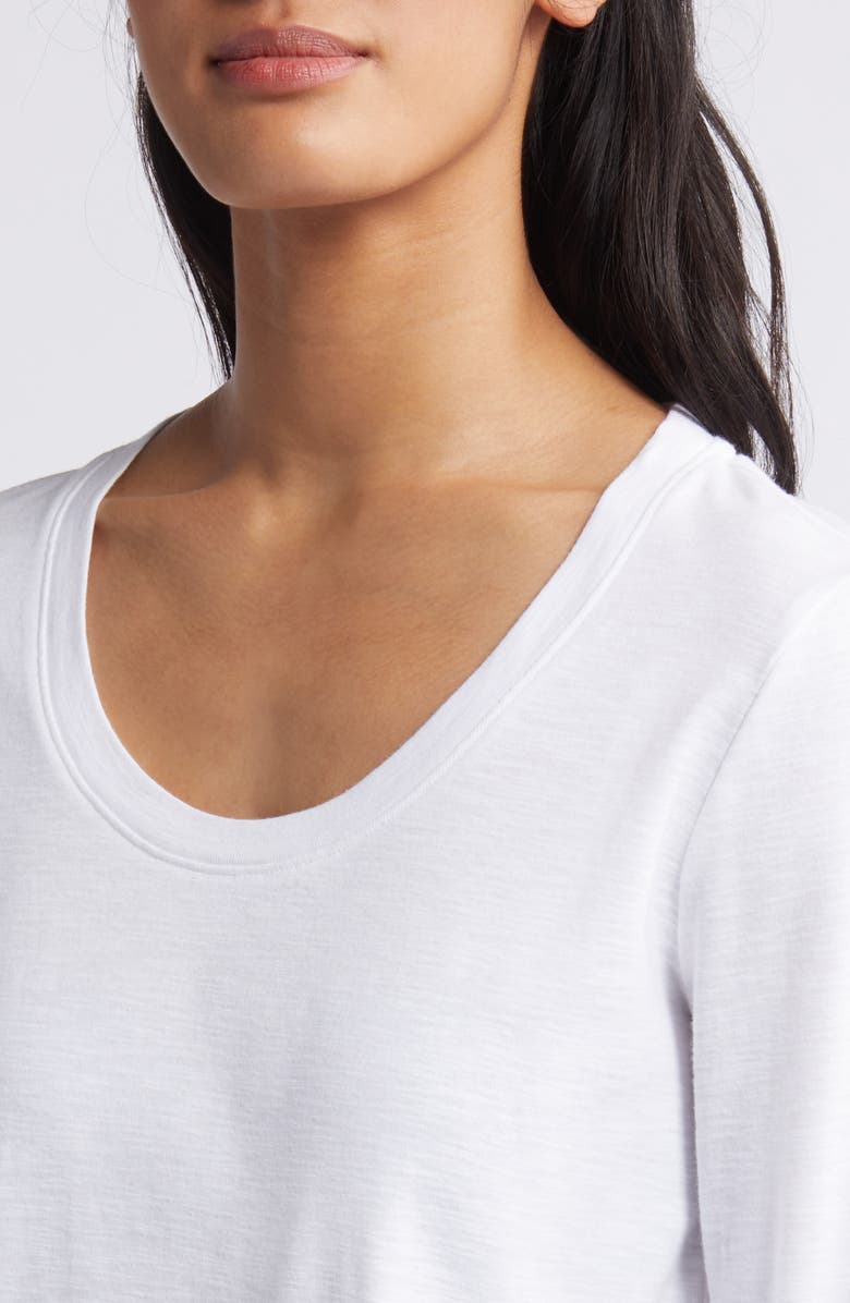 Tommy Bahama Ashby Isles Scoop Neck Cotton T-Shirt, Alternate, color, White