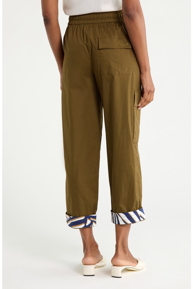 Talia Cargo Pants, Alternate, color, DARK OLIVE