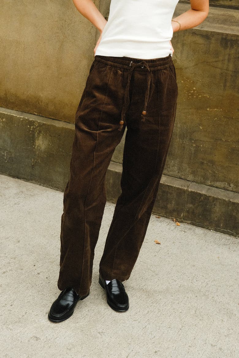 Easy-Going Pants, Alternate, color, Brown