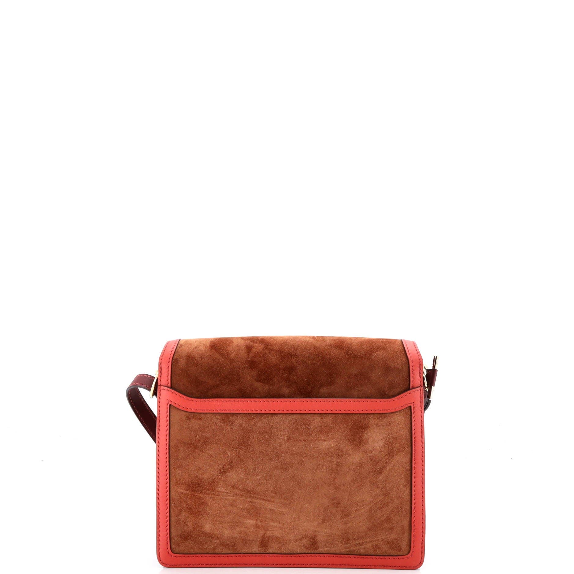 Pre-Owned Hermes Roulis Bag Doblis and Sombrero 23, Alternate, color, Rouge H/Sanguine/Fauve