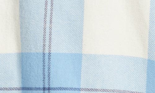 Rip Curl La Isla Plaid Flannel Button-up Shirt In Blue