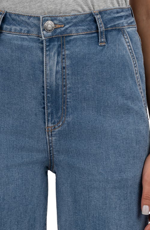 Kut From The Kloth Charlotte High Rise Straight Leg In Medium Wash In Medium Wash