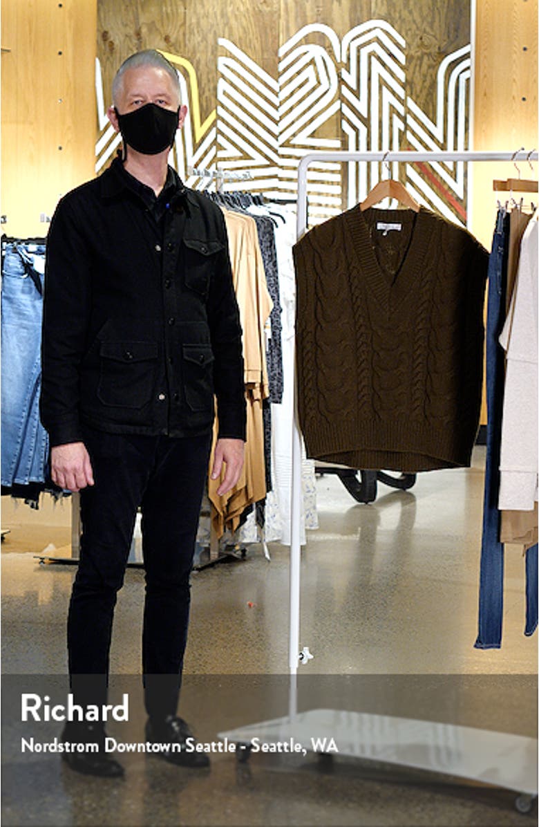 Cable V-Neck Sweater, sales video thumbnail