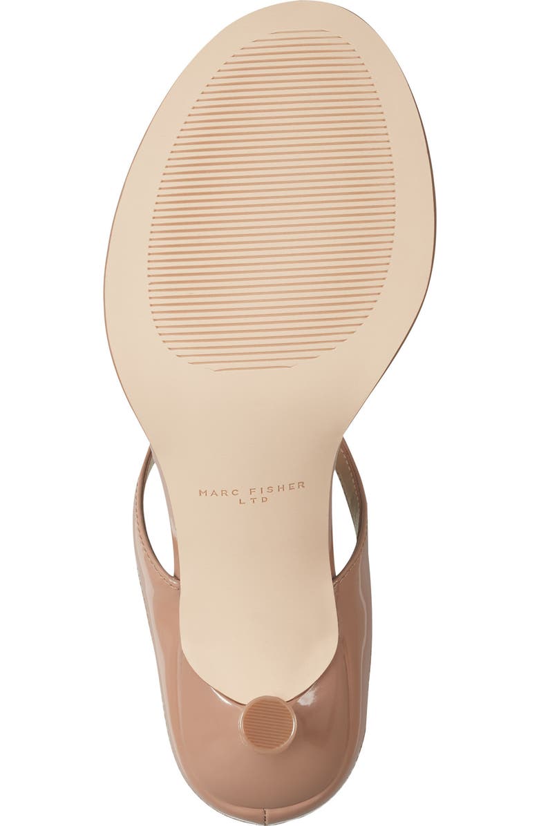 Marc Fisher LTD Alonde Slide Sandal, Alternate, color, Medium Brown