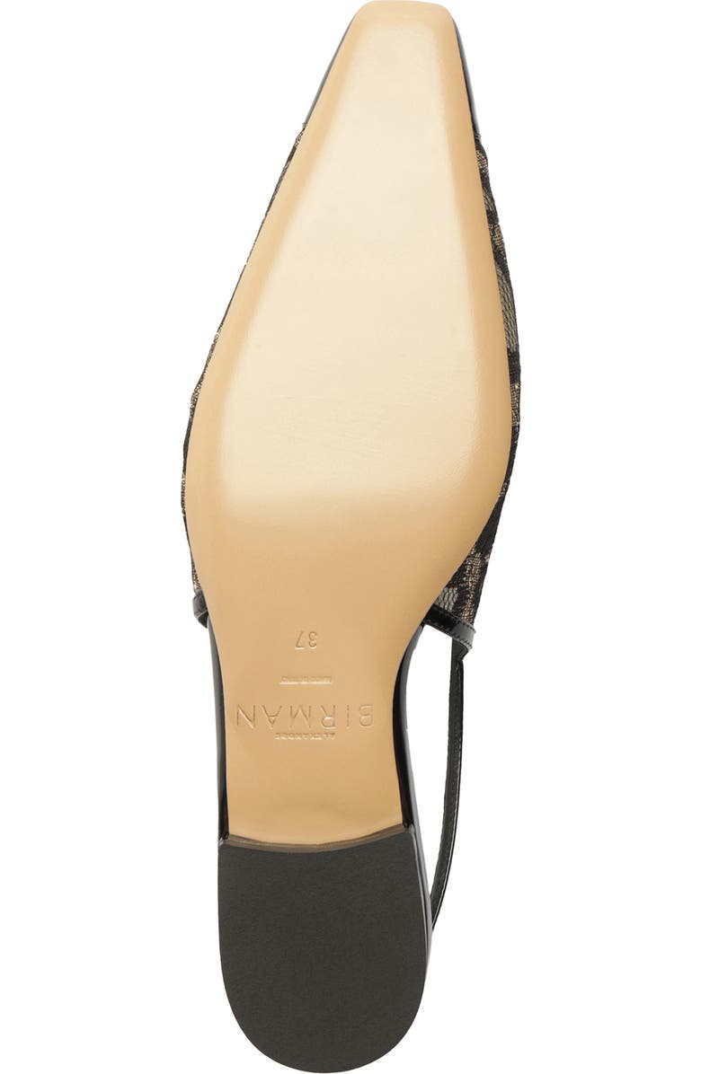 Alexandre Birman Olivia Cap Toe Lace Slingback Flat, Alternate, color,