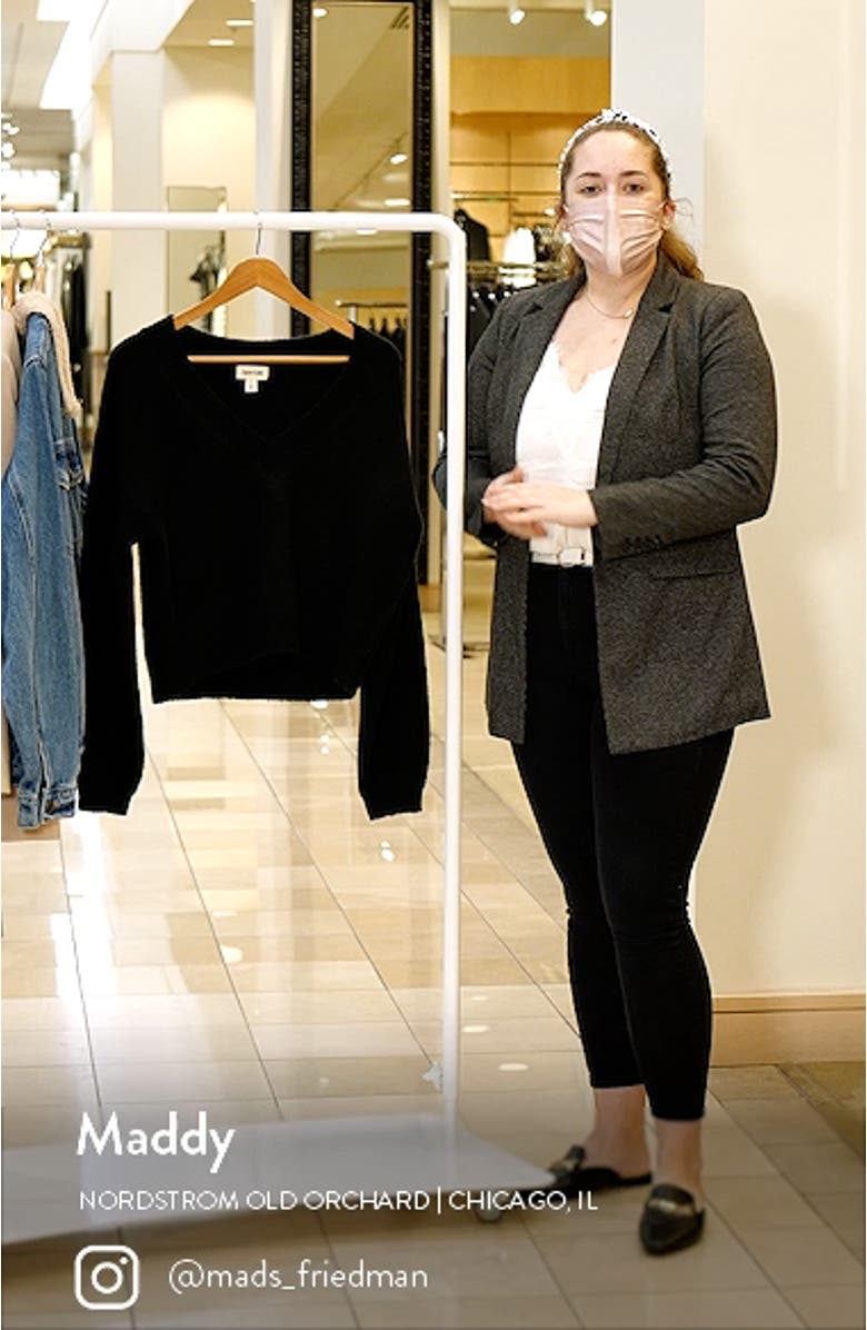 V-Neck Crop Pullover, sales video thumbnail