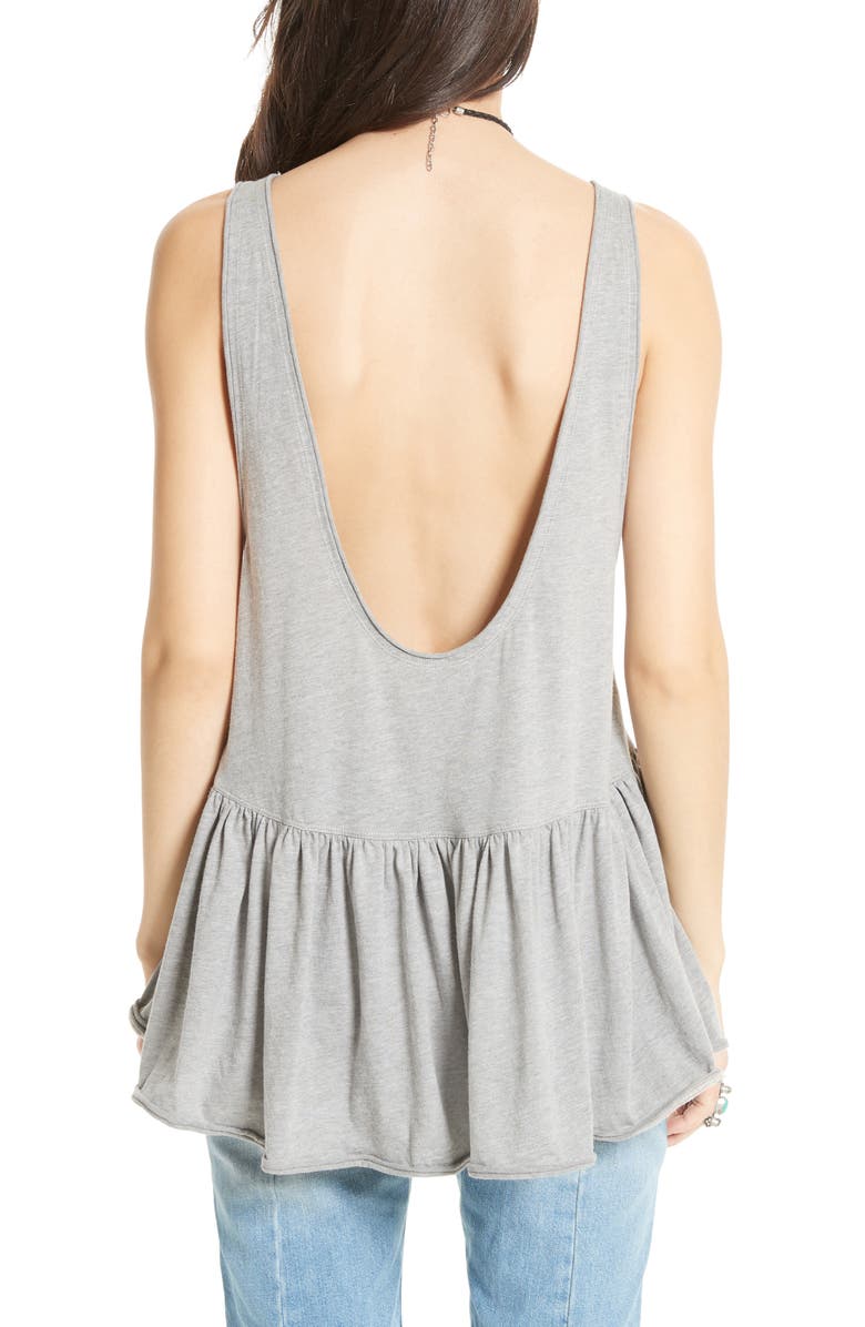 Free People Cantina Ruffle Tank, Alternate, color, 