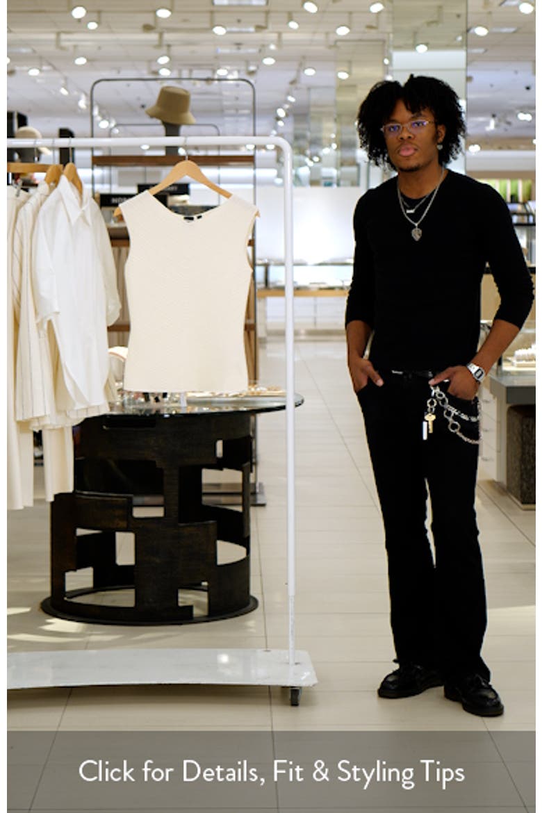 Faitini Rib Sleeveless Top video