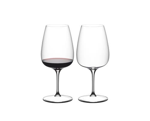 Riedel Grape@ Red Wine / Aperitivo Wine Glasses, Set Of 2