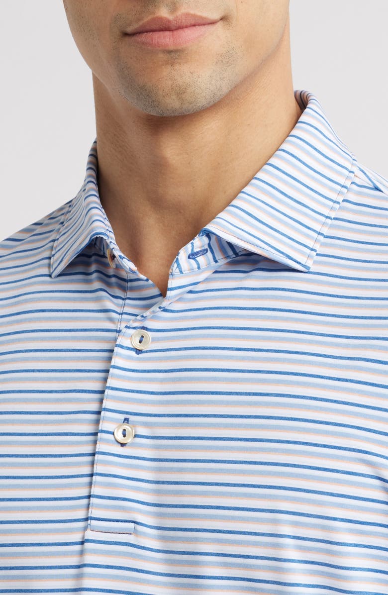Peter Millar Avent Performance Jersey Polo, Alternate, color, Sailor Blue
