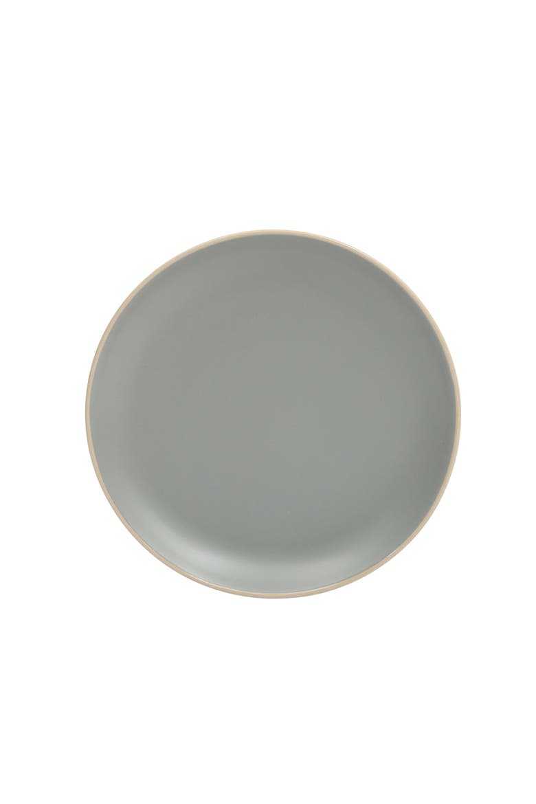 Rockaway 12-Piece Stoneware Dinnerware Set, Alternate, color, Matte Grey