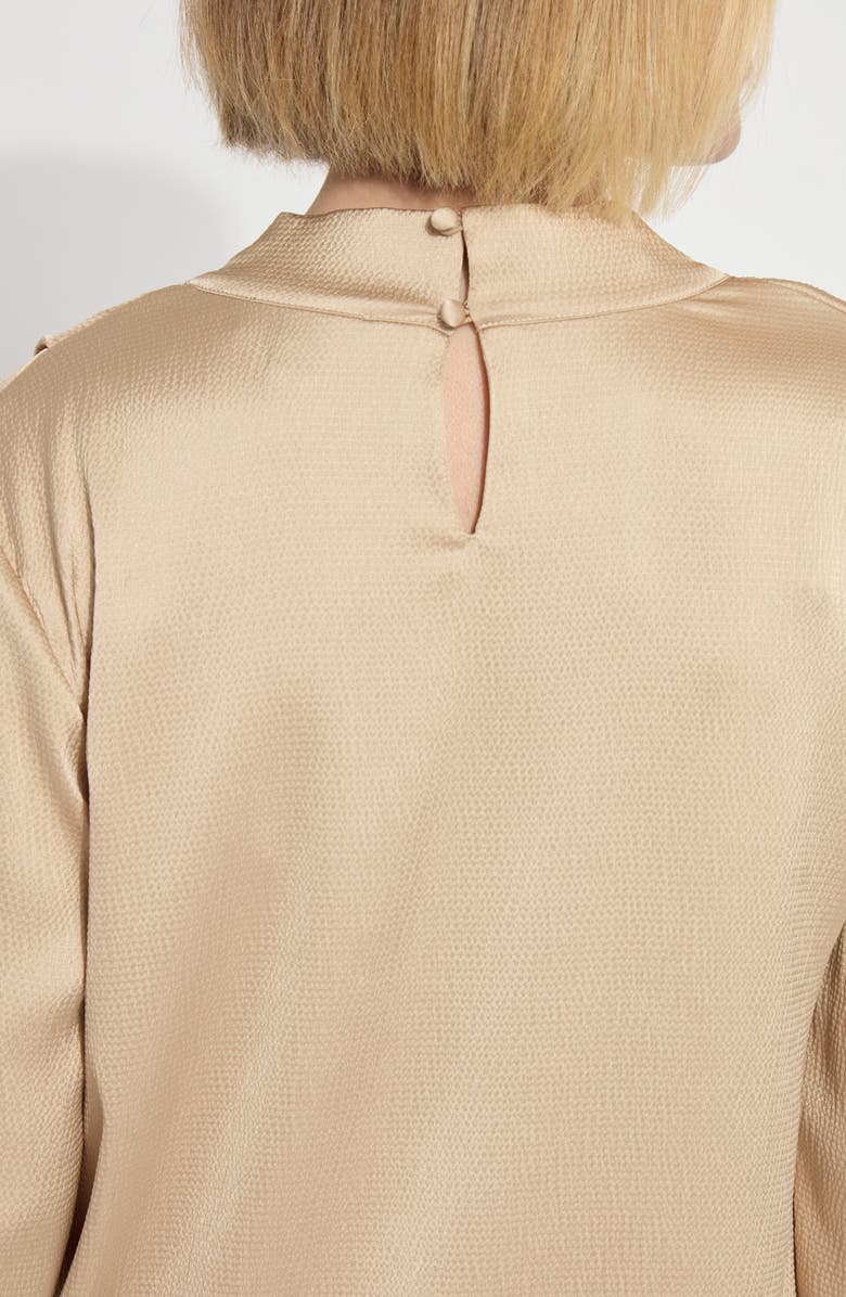 Lysse Cowl Neck Top, Alternate, color, Light Nutshell