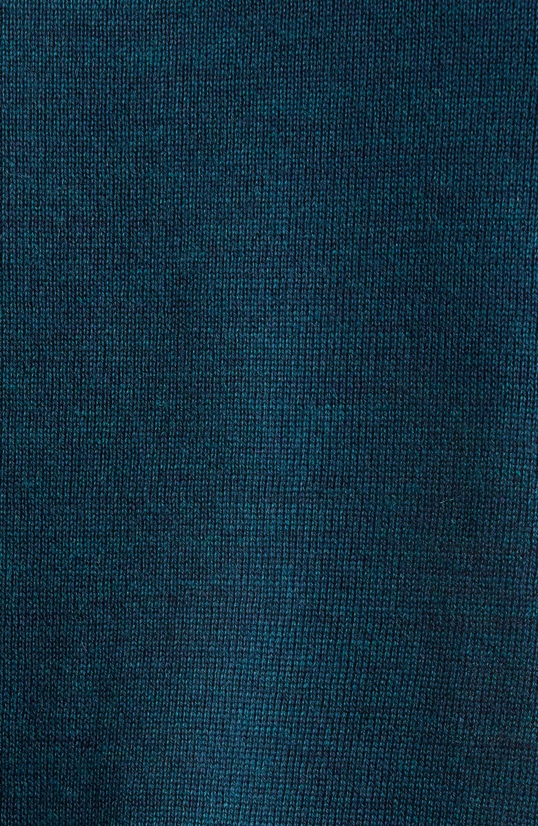 Eileen Fisher V-Neck Merino Wool Sweater, Alternate, color, Blue Spruce