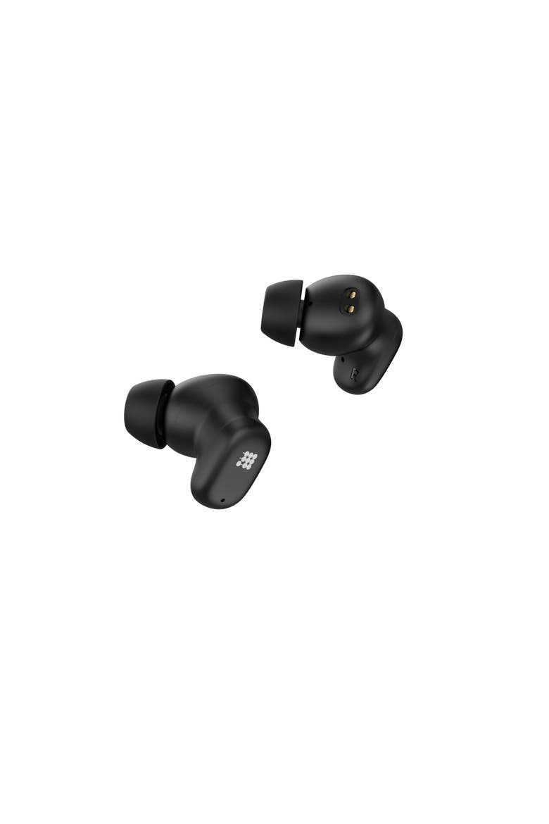 Power Earbuds Bluetooth 6.0, 55ms Latency, 5H Playback, 500mAh Case, ANC, USB-C Charging, Touch Controls, Voice Assistant, Alternate, color, Black