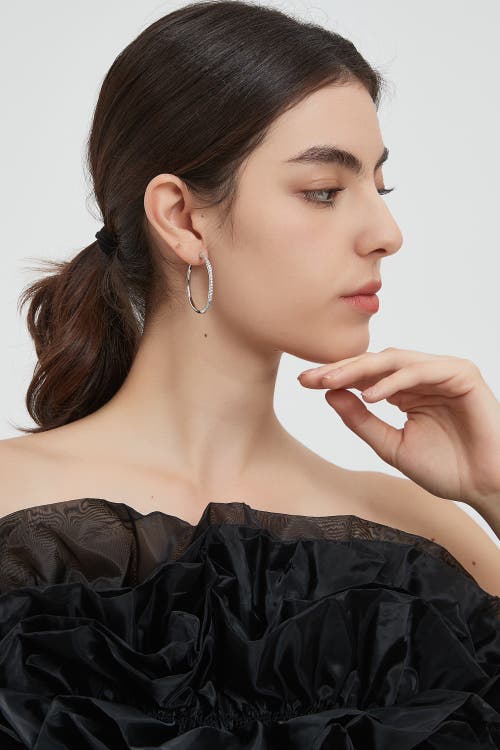 Classicharms Gaia Celestial Sunburst Hoop Earrings In Metallic