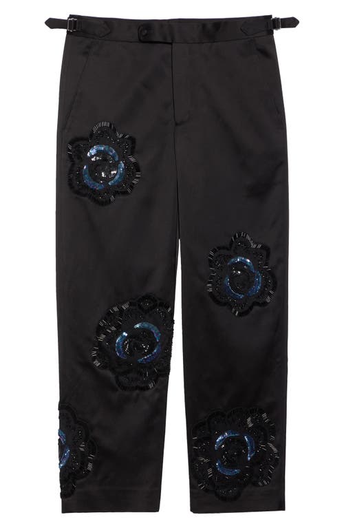 Bode Poppy Suiting Trousers In Black