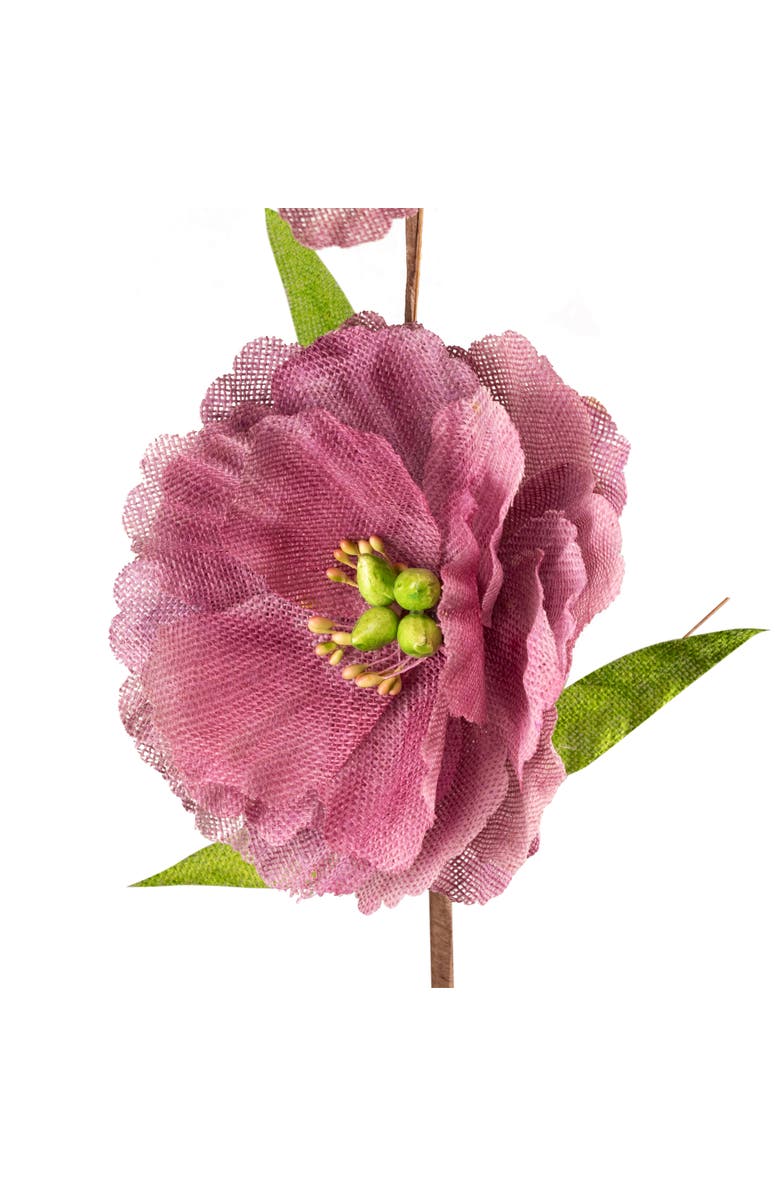 Northlight 40" Purple and Green Artificial Spring Floral Craft Spray, Alternate, color, Purple