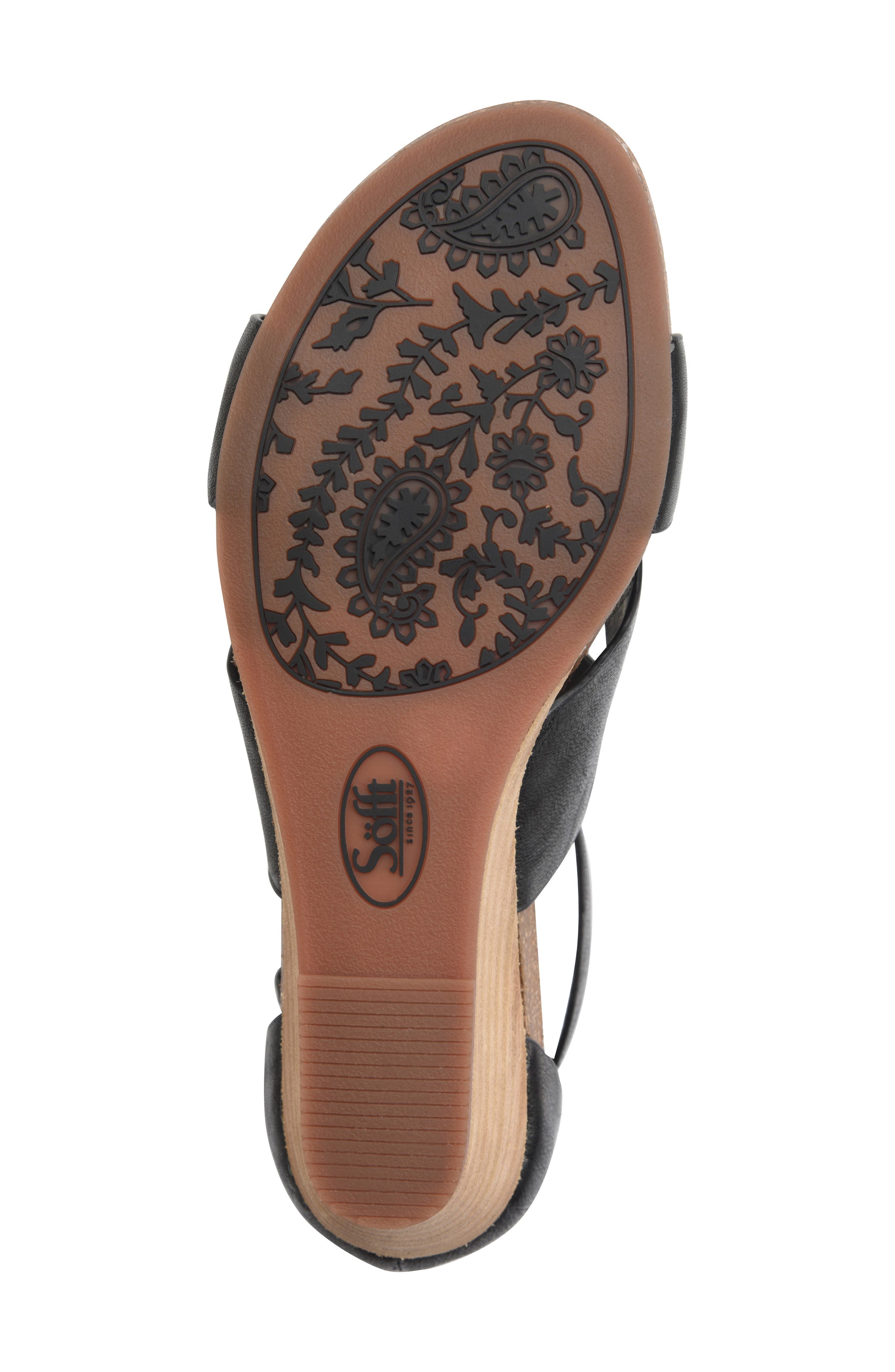 Söfft Vara Wedge Sandal, Alternate, color, 