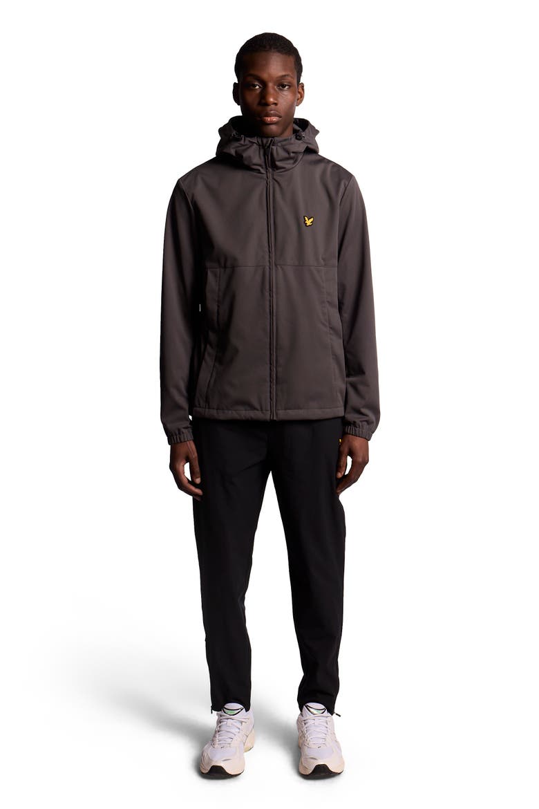 Sports Windbreaker Full Zip Jacket, Alternate, color, Granite