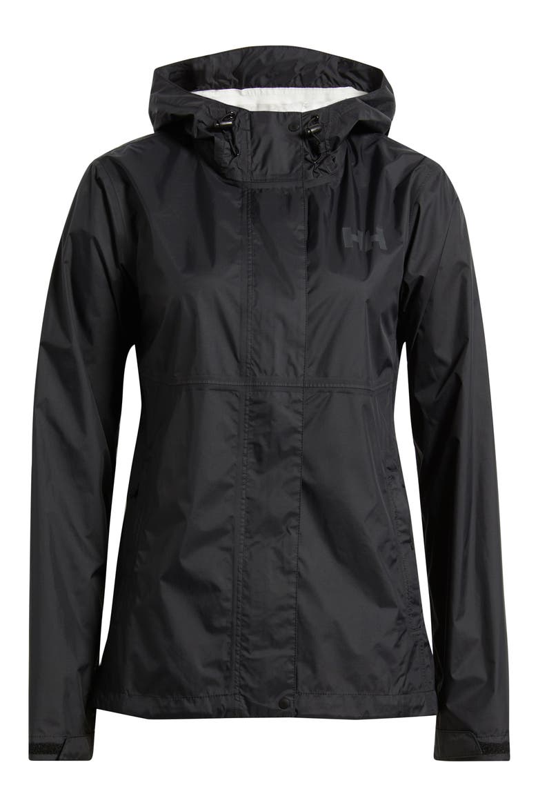 Loke Windproof Waterproof Hooded Jacket, Alternate, color, BLACK