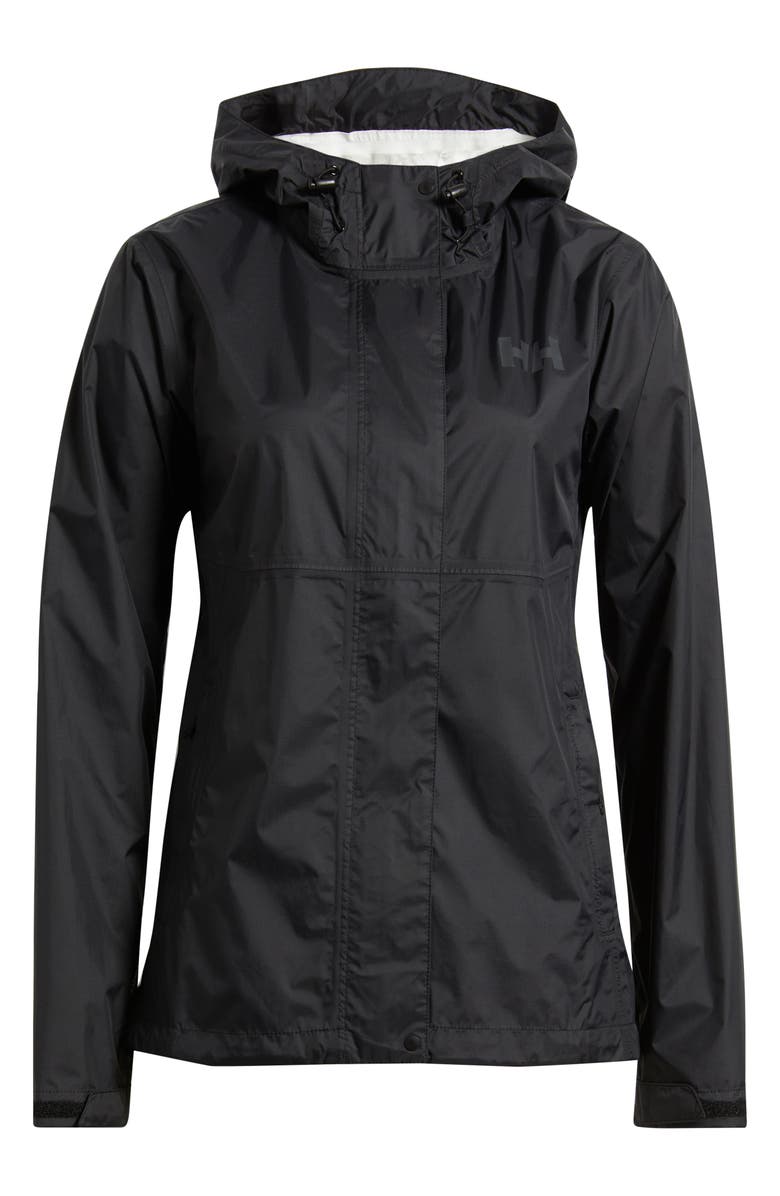 Helly Hansen Loke Windproof Waterproof Hooded Jacket, Alternate, color, Black