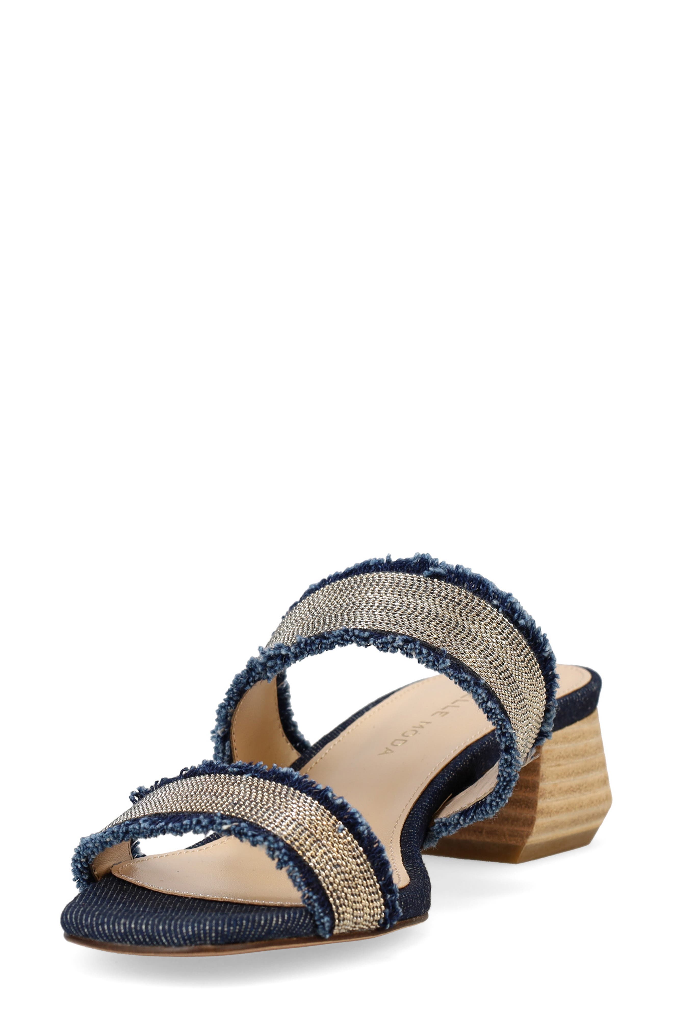 Iona Sandal, Alternate, color, INDIGO