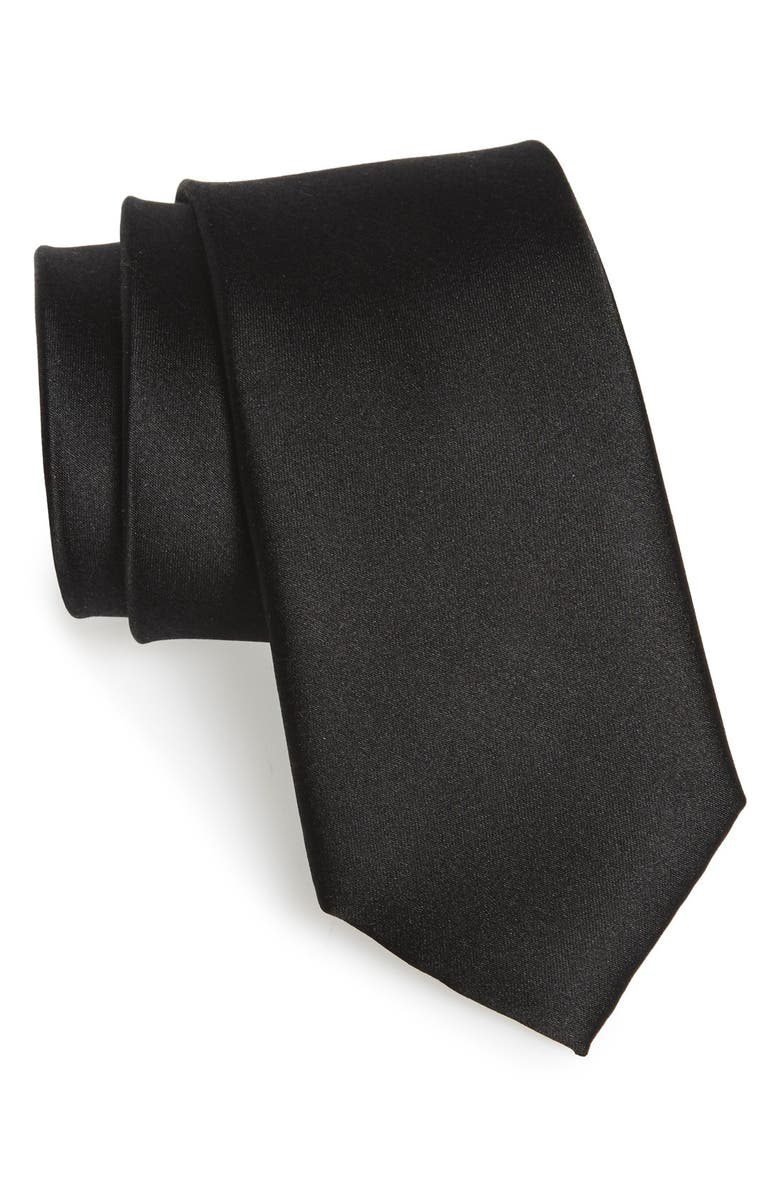 Ted Baker London Solid Silk Tie, Main, color,