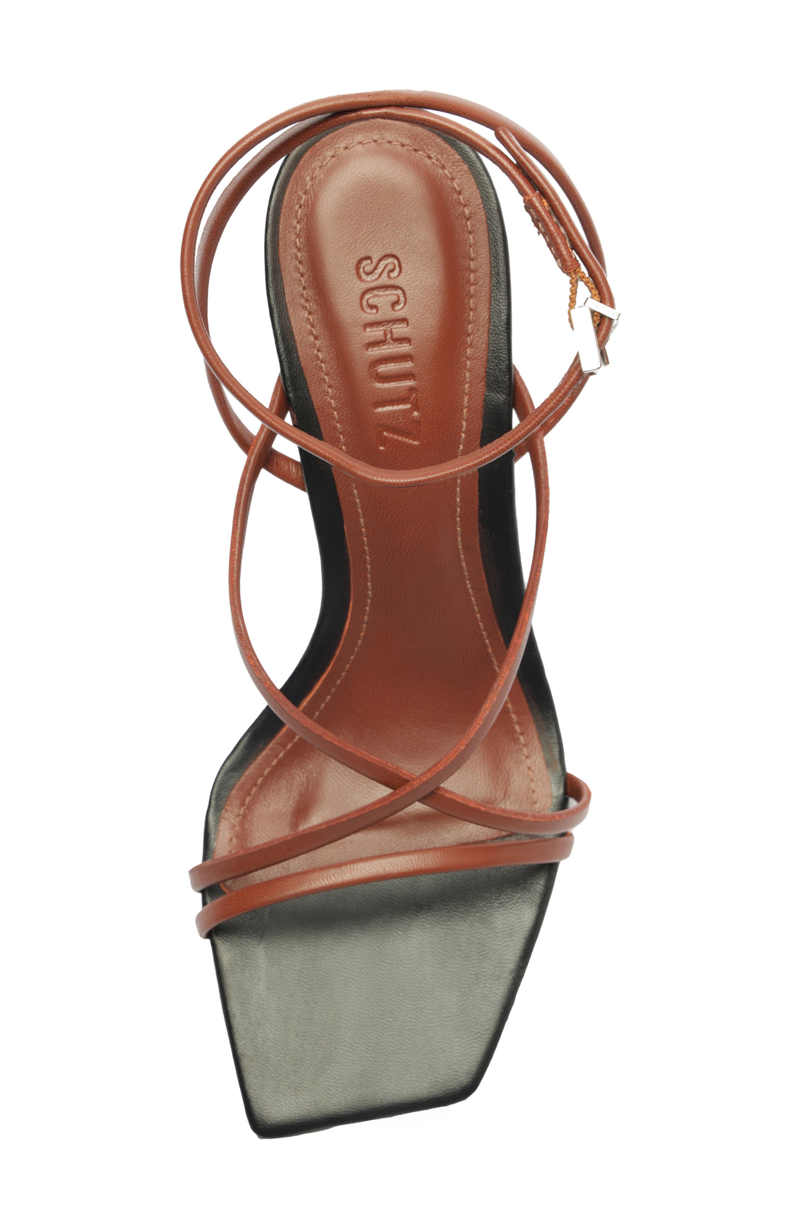 Schutz Bari Ankle Strap Sandal, Alternate, color, 