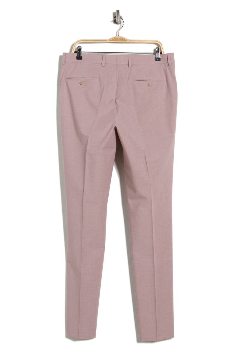 Slim Fit Stretch Suit Pants, Alternate, color, PINK