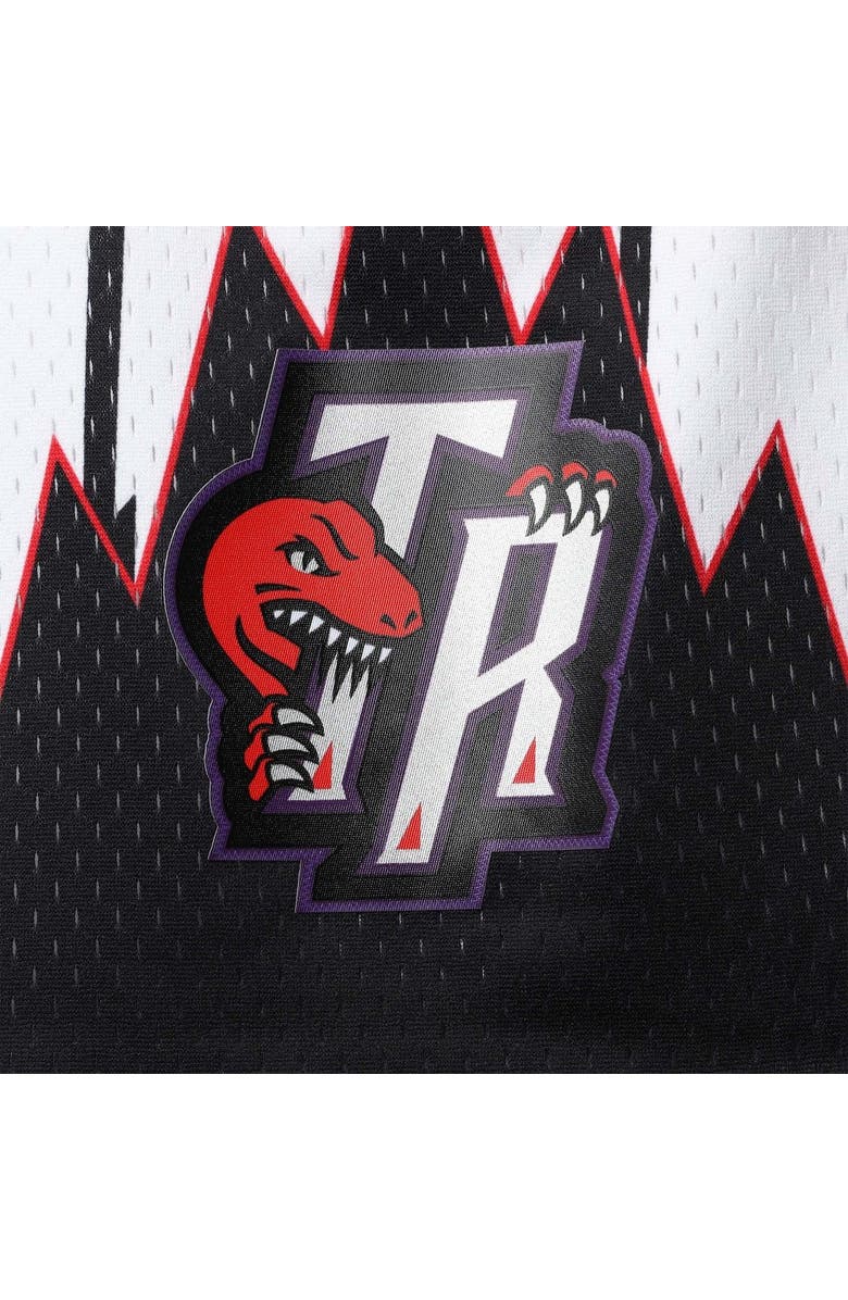 Mitchell & Ness Men's Mitchell & Ness White Toronto Raptors Big & Tall Hardwood Classics Team Swingman Shorts, Alternate, color, White