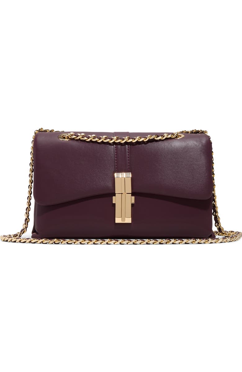 ALDO Aliciee Faux Leather Convertible Crossbody Bag, Main, color, Bordo